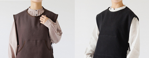 おしゃれにも、防寒にも。リバーシブルで使える温もりのベスト。