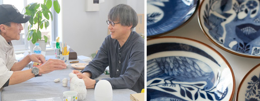 食卓に物語のある器。波佐見焼イヤープレート＆豆皿の裏側 