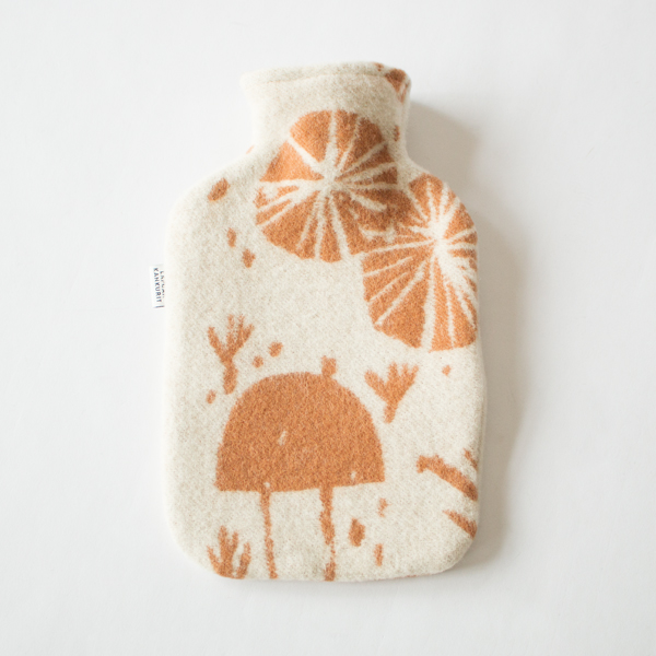 ウール100％のあったまるカバーの湯たんぽ