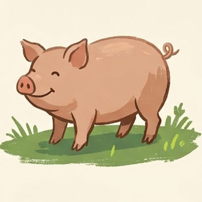 豚のイラスト