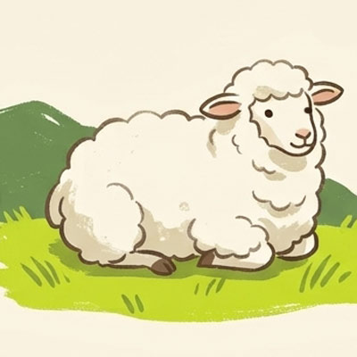羊のイラスト