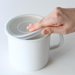 昭和レトロ FUJII 月兎印 大型寸胴 琺瑯 ストッカー 2点セット 月兎印 ホーロー ケトル 2.2L ホワイト レッド IH対応 野田琺瑯