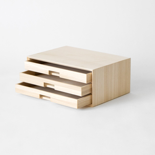 増田桐箱店（ますだきりばこてん） A4トレーキャビネット A4トレーキャビネット／増田桐箱店（ますだきりばこてん） ｜愛着を