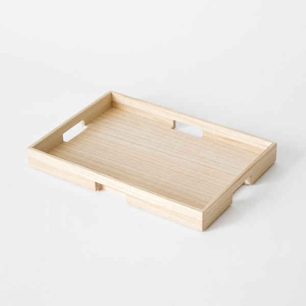 A4サイズの桐製トレー