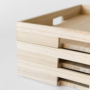 A4トレーキャビネット／増田桐箱店（ますだきりばこてん） ｜愛着を