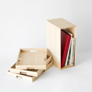 A4トレーキャビネット／増田桐箱店（ますだきりばこてん） ｜愛着を