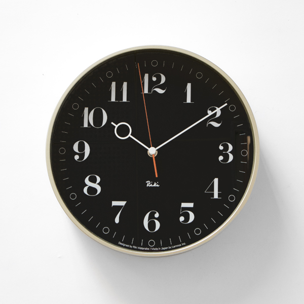 掛け時計 RIKI RING CLOCK(ブラック)