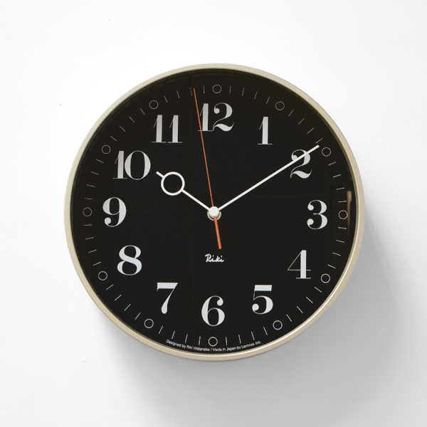 掛け時計 RIKI RING CLOCK(ブラック)