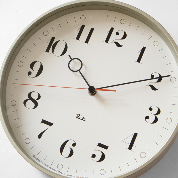 掛け時計 RIKI RING CLOCK／渡辺力 （わたなべりき）｜愛着を持って