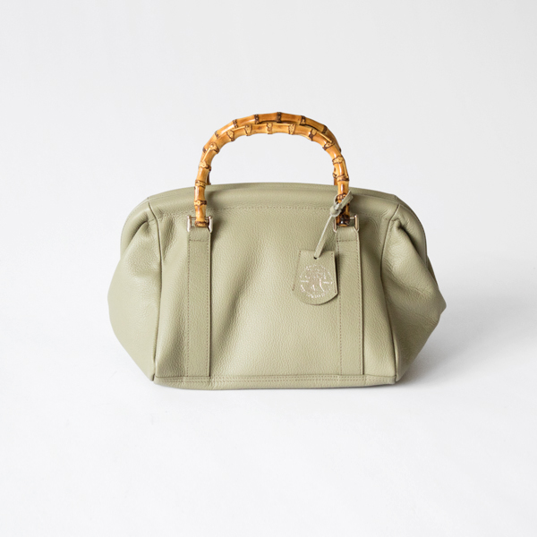 PHILIP バンブーハンドル ドクターズバッグ(SAGE GRAY)