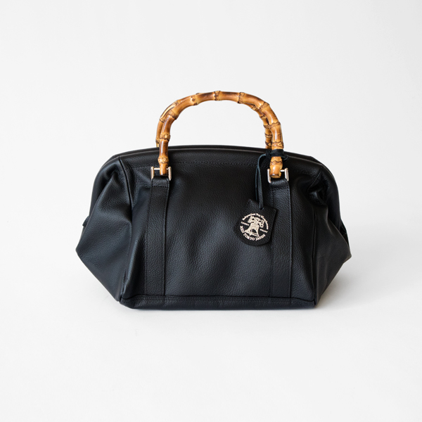 PHILIP バンブーハンドル ドクターズバッグ(BLACK)