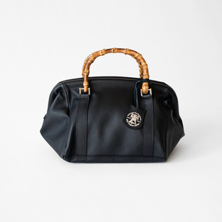 PHILIP バンブーハンドル ドクターズバッグ(BLACK)