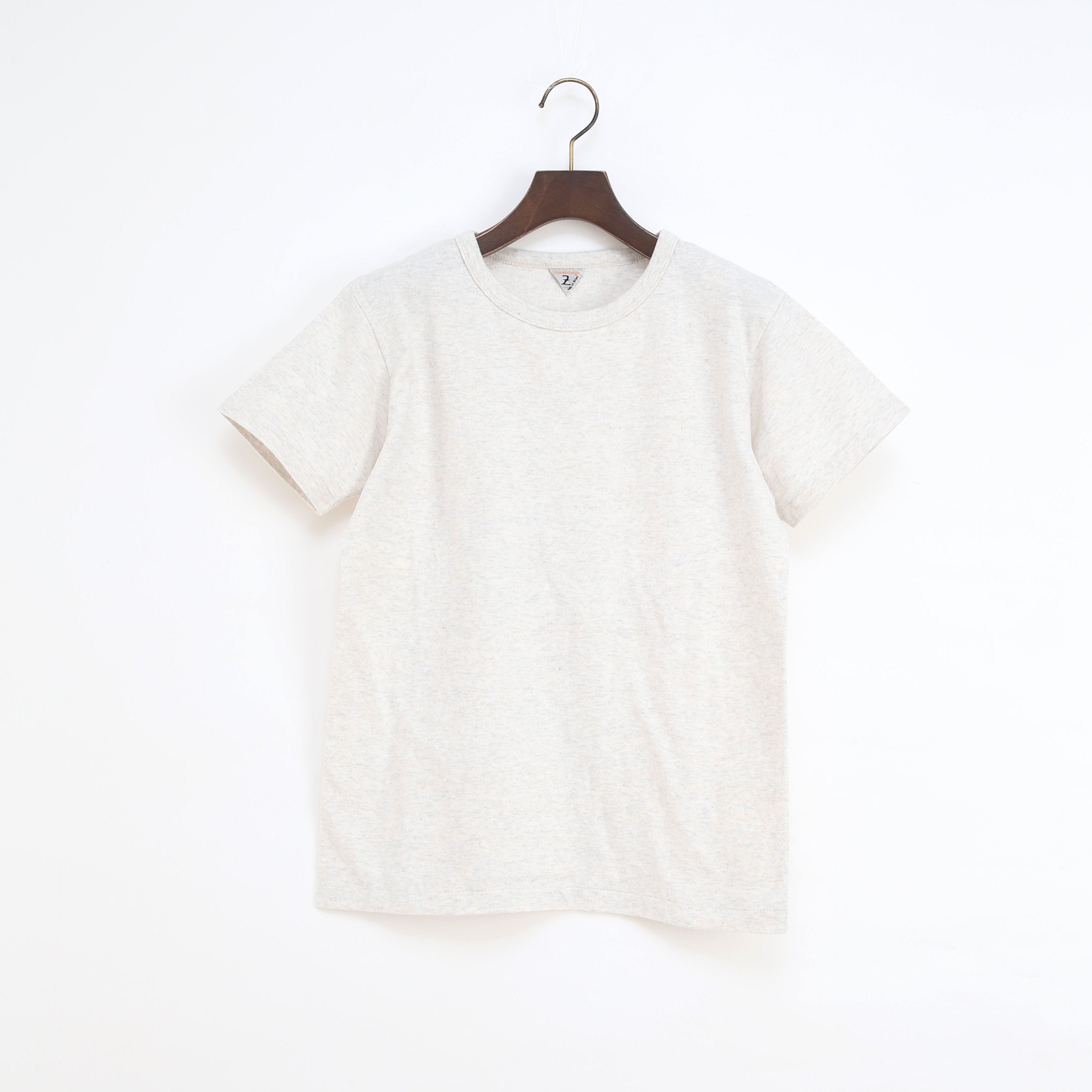 ユニセックス DIZZ クルーネックTシャツ SNOW MELANGE