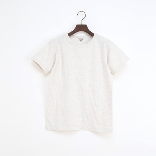 ユニセックス DIZZ クルーネックTシャツ SNOW MELANGE