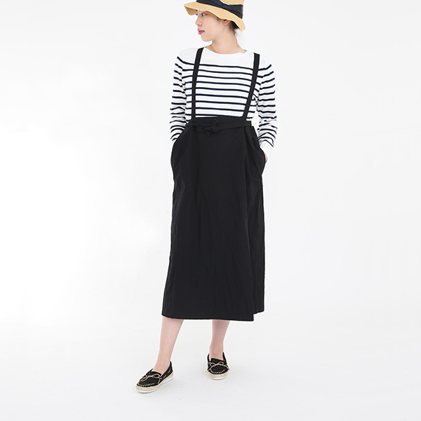 高めの位置で結ぶ/BLACK(モデル身長 171cm)