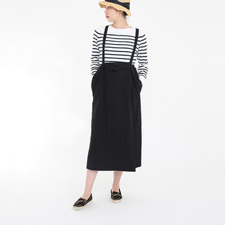 高めの位置で結ぶ/BLACK(モデル身長 171cm)