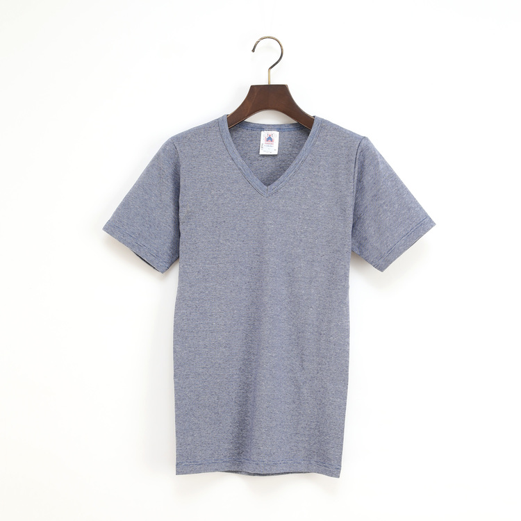 Vネックショートスリーブ navy