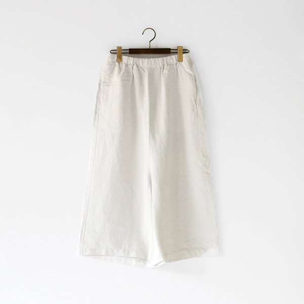 ライトリネンツイル ペンギンパンツ（VINTAGE WHITE）