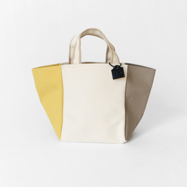 MILA SUMMER SMALL XS TRICOLOR(BANANA×WHITE×GALET)