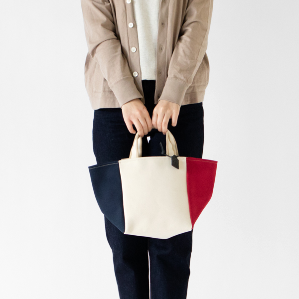 サイズイメージ(NAVY×WHITE×ROUGE)