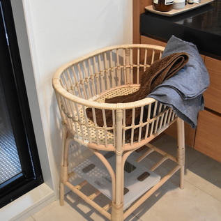 受発注】ハイル 籐脚付きかご／ツルヤ商店｜愛着を持ってずっと使い
