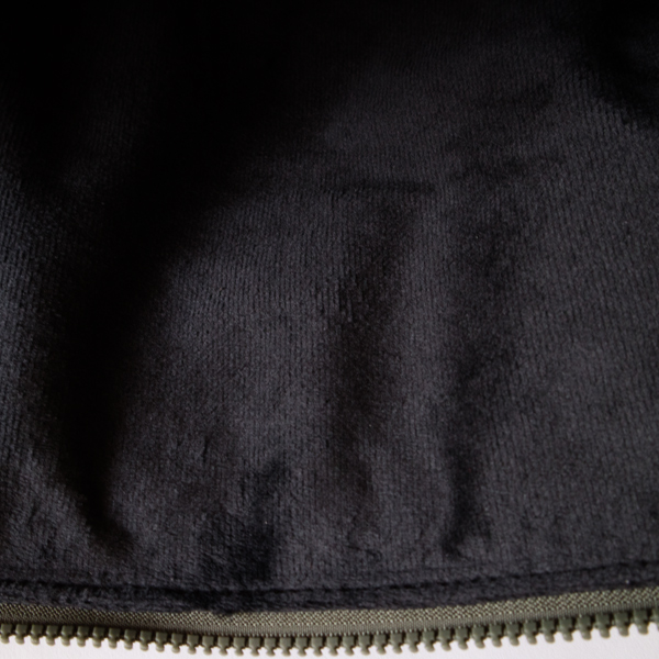 内側はふわふわの手触り 内側はふわふわの手触り