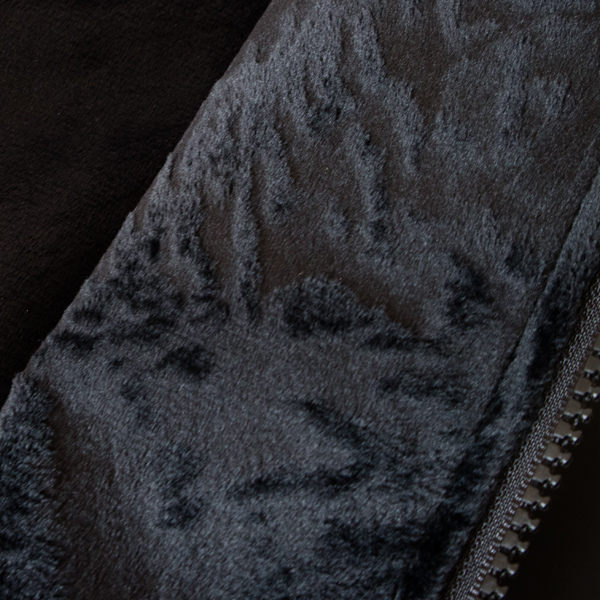 内側はふわふわの手触り 内側はふわふわの手触り