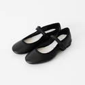 TRAVEL SHOES ストラップバレエシューズ レイン TR019 BLACK