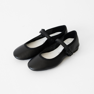 TRAVEL SHOES ストラップバレエシューズ レイン TR019 BLACK