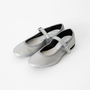 TRAVEL SHOES ストラップバレエシューズ レイン TR019 SILVER