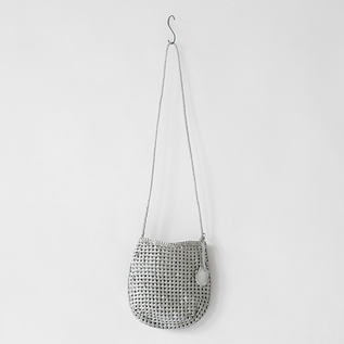 GOATメッシュラウンドポシェット SILVER GOATメッシュラウンドポシェット SILVER