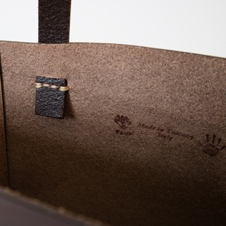 丸底レザーバケツバッグ CIOCCOLA／CI-VA(チーバ)｜愛着を持って