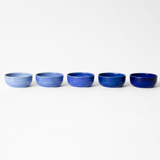   ブルーフルーテッド　小鉢　5枚セット GOSU 小付（小鉢）5客セット／GOSU（ごす）｜愛着を持ってずっと使い