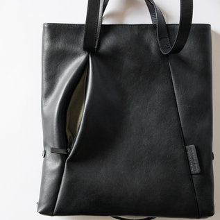 美品⭐️パトリックステファン トートバッグ レザー ブラック PATRICK STEPHAN（パトリック ステファン） トートバッグ パトリック