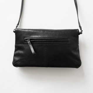 3way レザーポシェト enveloppe BLACK／PATRICK STEPHAN（パトリック