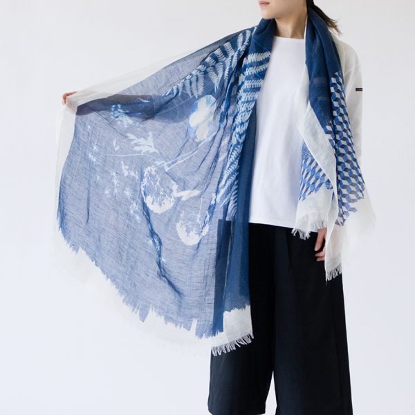 透け感のある生地(モデル162cm)