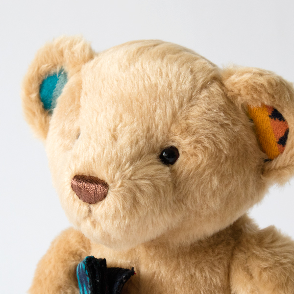 耳にもPENDLETONのファブリックが使われています。 耳にもPENDLETONのファブリックが使われています。