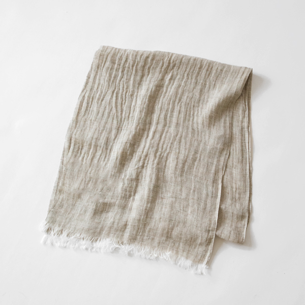 メランジリネンスカーフ(melange linen)