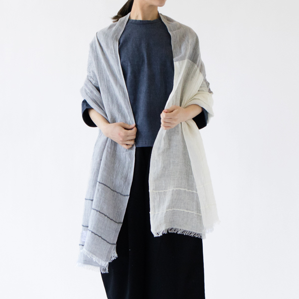 モデル身長162cm(grey white)