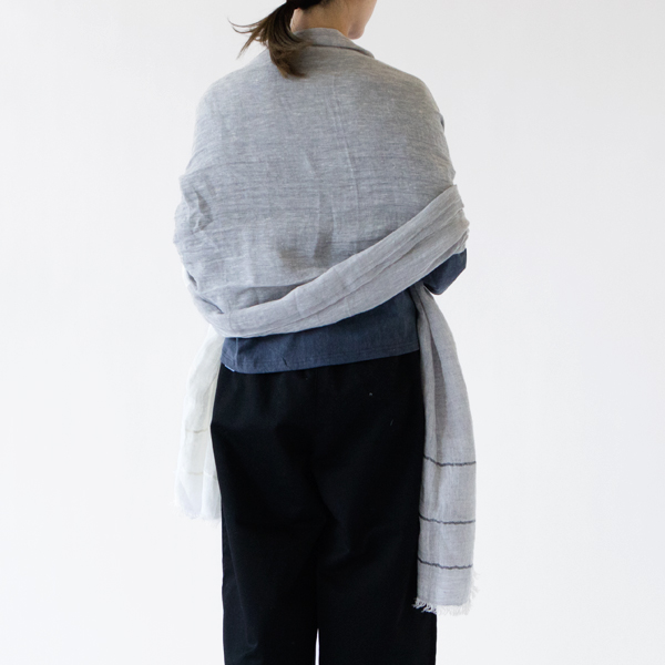モデル身長162cm(grey white)