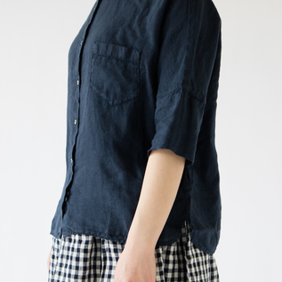 ボトムスを選ばない丈感(BLUE NAVY) ボトムスを選ばない丈感(BLUE NAVY)
