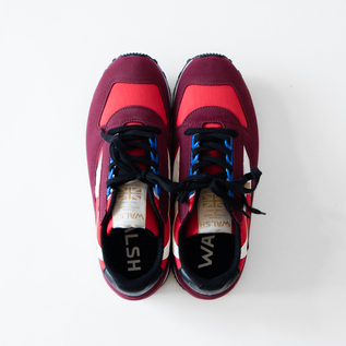 WALSH スニーカー European RED/WHT/BLK／WALSH（ウォルシュ）｜愛着を