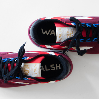 WALSH スニーカー European RED/WHT/BLK／WALSH（ウォルシュ）｜愛着を