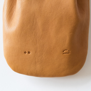 HORSE LEATHER / DROP SHAPE POUCH S（巾着バッグ）／ARTS&CRAFTS