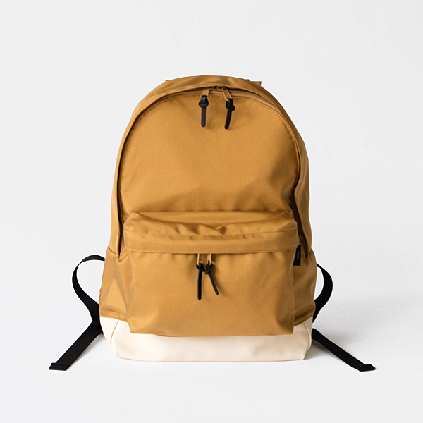 LIGHT / LEATHER BOTTOM デイパック(CAMEL)