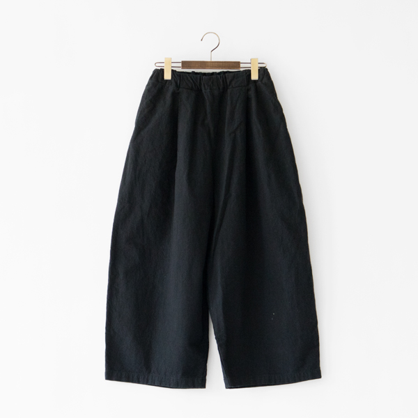 LINEN COTTON VOLUME パンツ