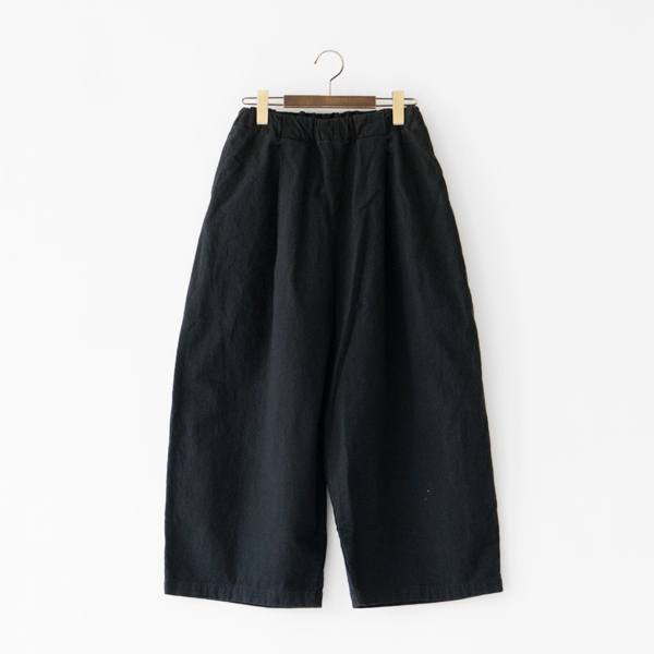 LINEN COTTON VOLUME パンツ