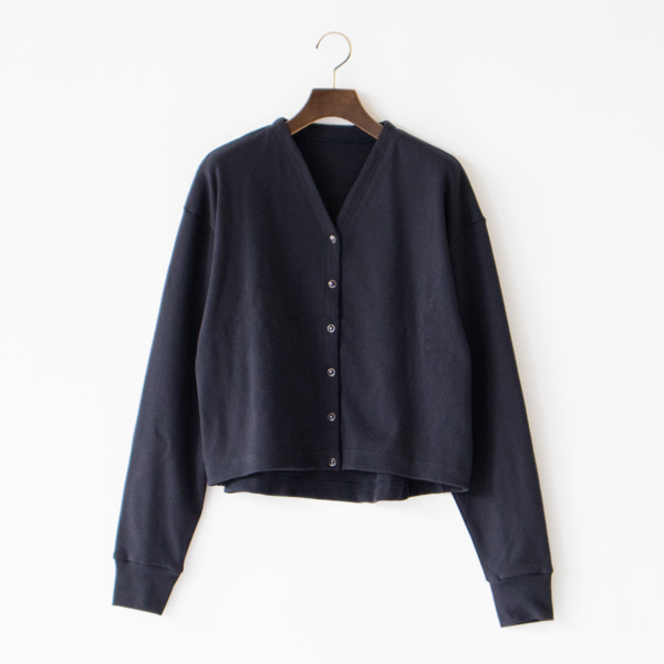 2WAYトルファンサイロフライスカーディガン(NAVY)