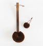 Scrubbing palm bath brush set round