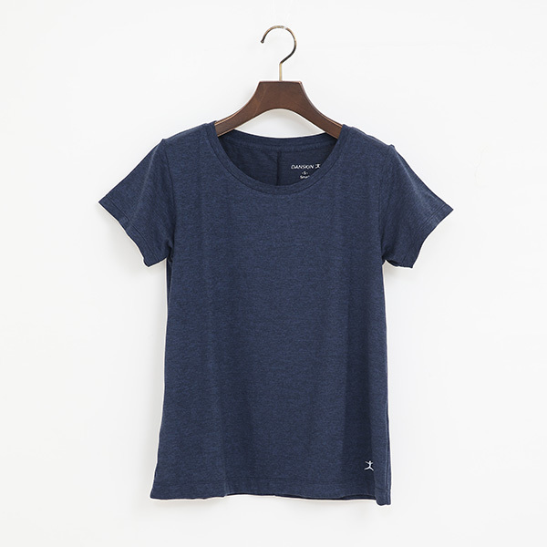 ALL DAY ACTIVE 高機能Tシャツ WASH NAVY